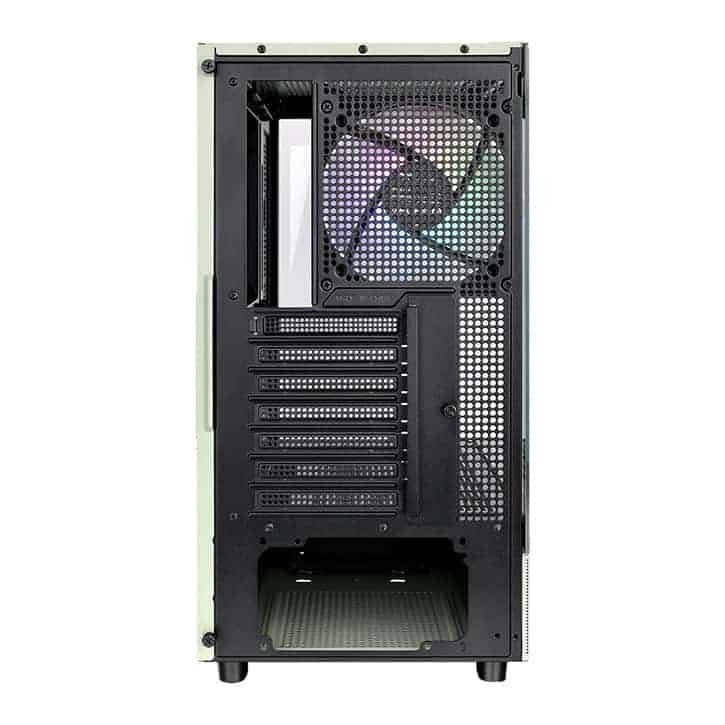 (image for) Thermaltake View 270 TG ARGB Mid Tower Tempered Glass PC Gaming Case Matcha Green